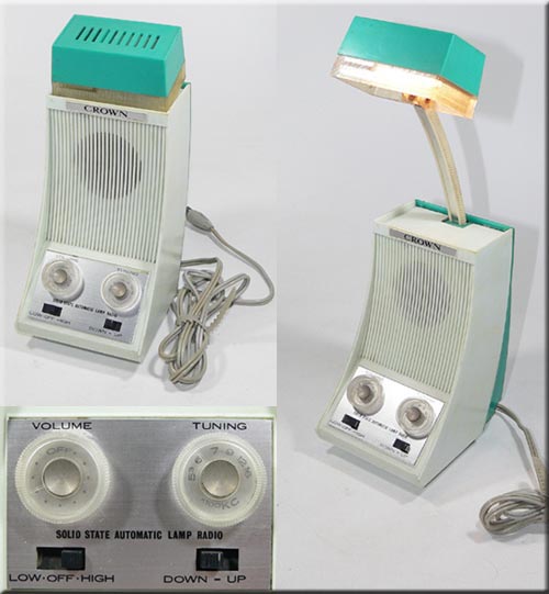 CROWN MODEL HS-338 �d�C�X�^���h AM RADIO