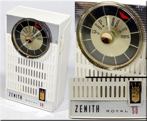 ZENITH@ROYAL 50WK AM RADIO