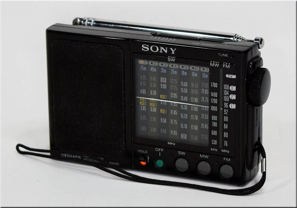 SONY MODEL ICF-SW20 FM/AM/SW1-7 9BAND RADIO
