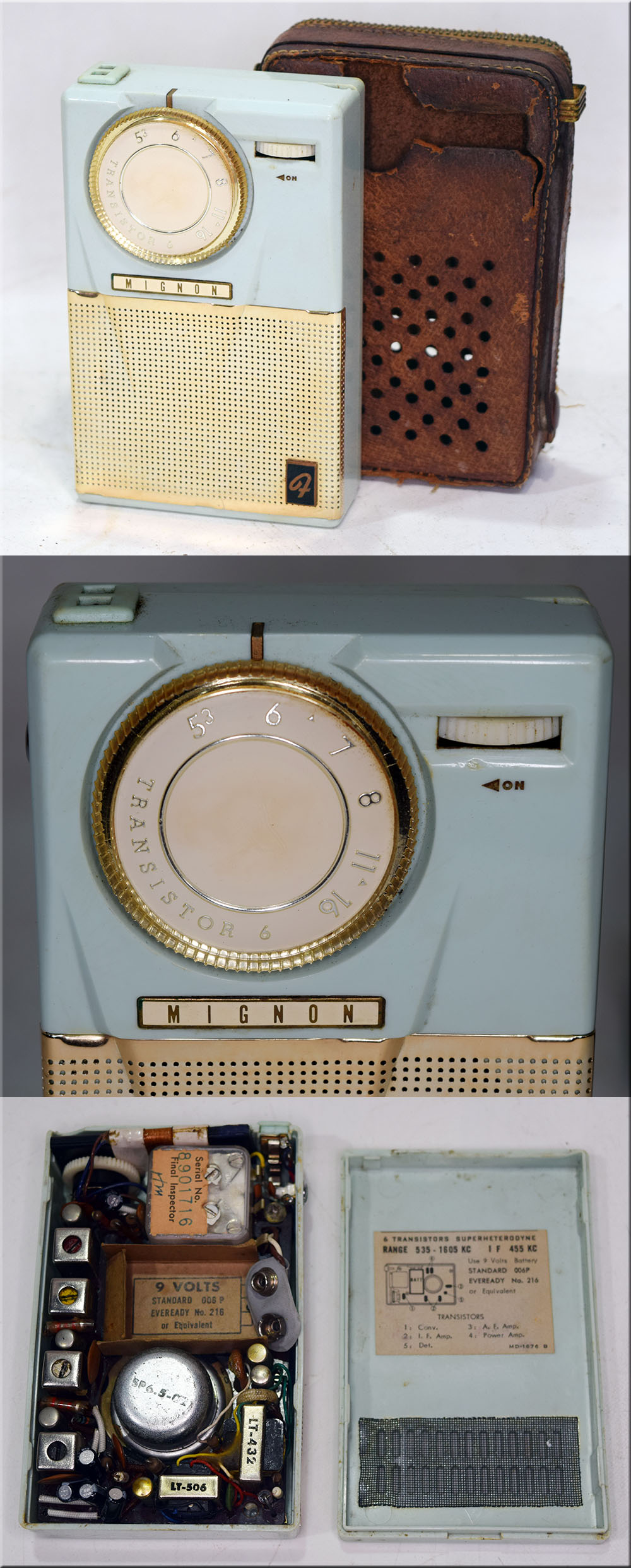 STANDARD MIGNON MODEL FT-7 MW RADIO