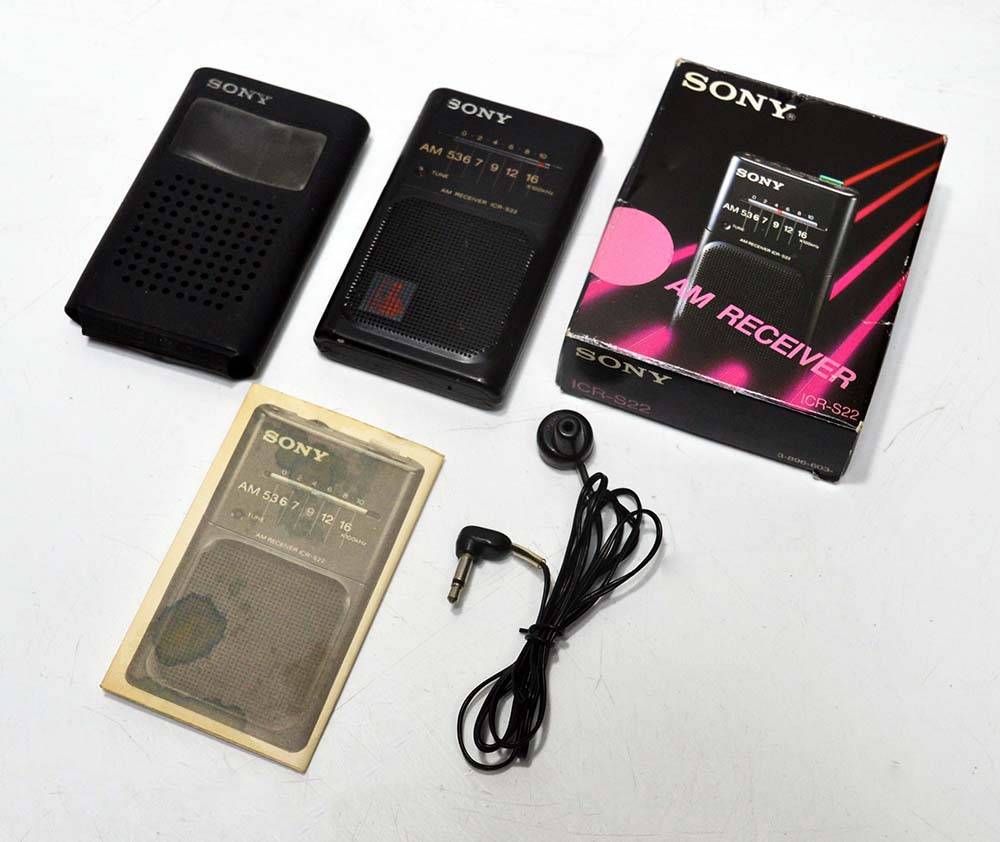 SONY ICR-S22 AM RECEIVER