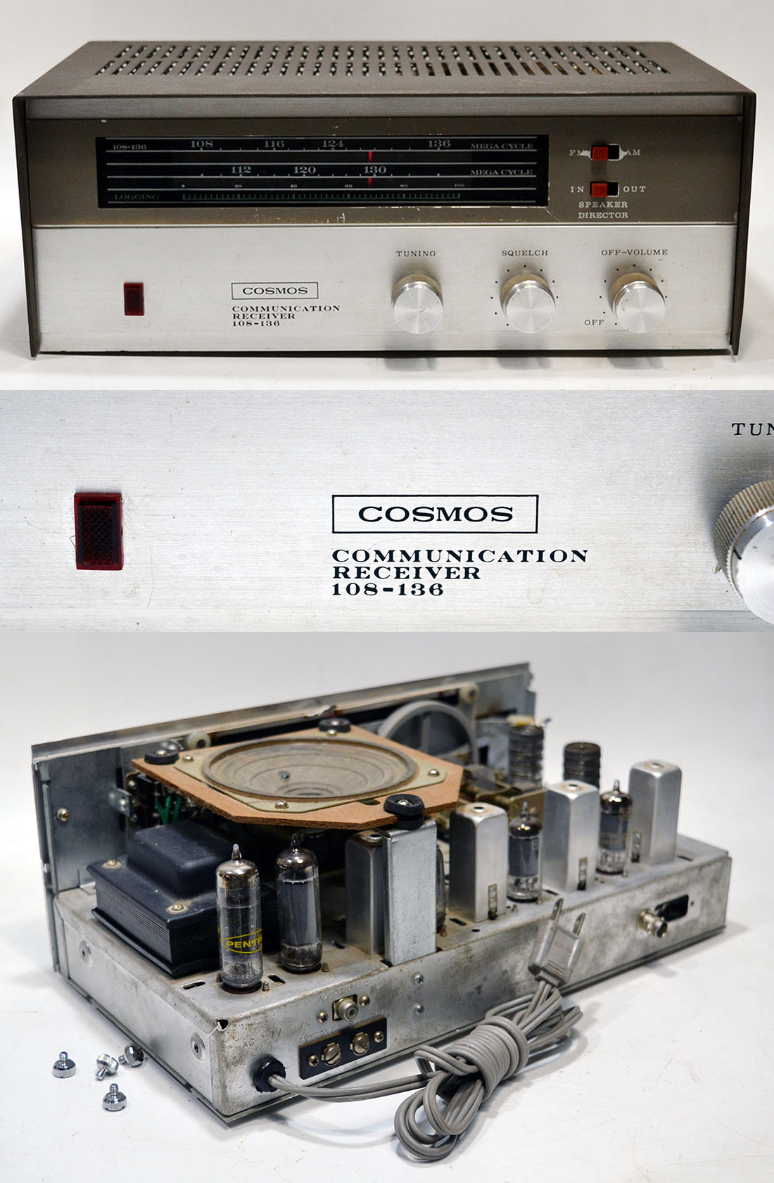 COSMOS COMMUNICATION RECEIVER 108-136