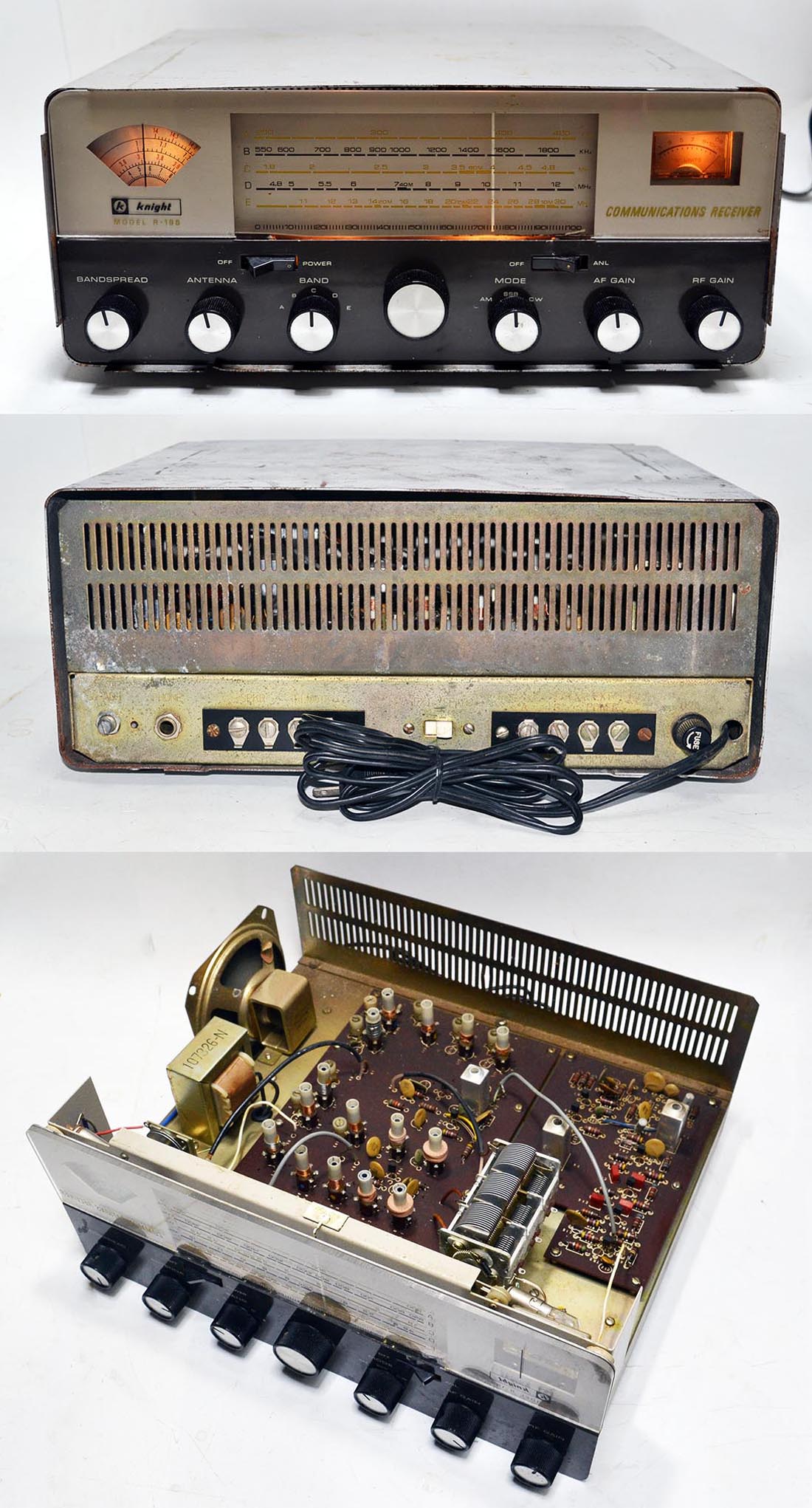 Knight COMMUNICATIONS RECEIVER MODEL R-195