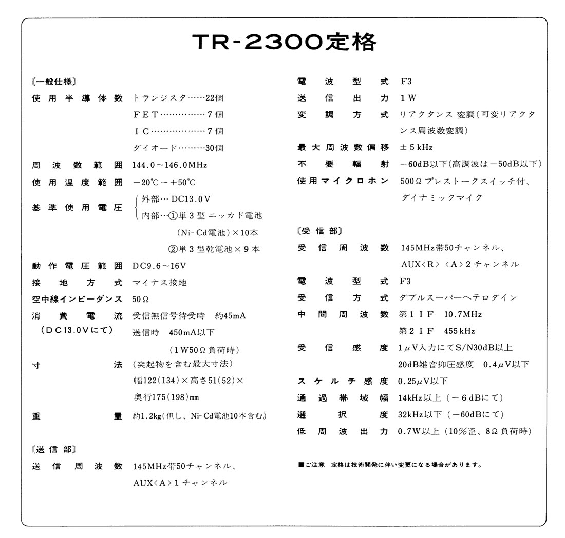 TRIO TR-2300
